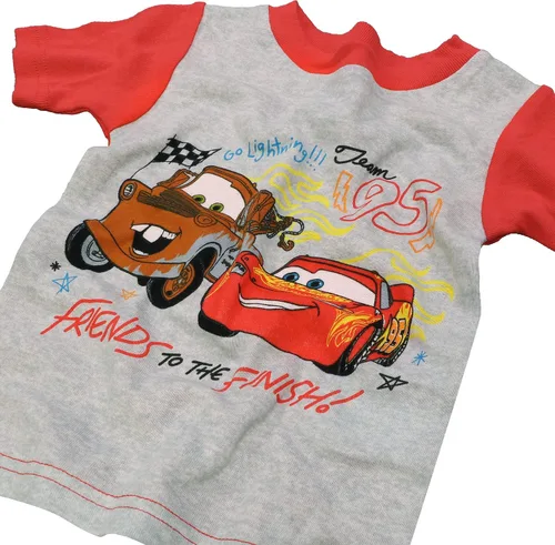 Vista 3 de Disney Boys' 4-Piece Snug-fit Cotton Pajamas Set