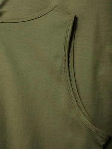 Vista 5 de Hat and Beyond Camiseta sin mangas para hombre, de rendimiento suave, para boxeo y gimnasio