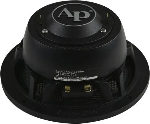 Vista 3 de Audiopipe - Serie de Cuerno de Compresión de Grado Marino de 6" de Fibra de Carbono Altavoz de Rango Medio (APMP-623CHF)