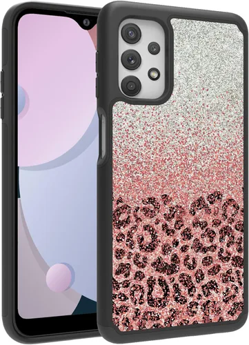 Vista 14 de Funda diseñada para Samsung Galaxy A32 (6.5 pulgadas), funda duradera para teléfono para niña bebé, negra, firmada para Galaxy A32 5G, funda Bebé
