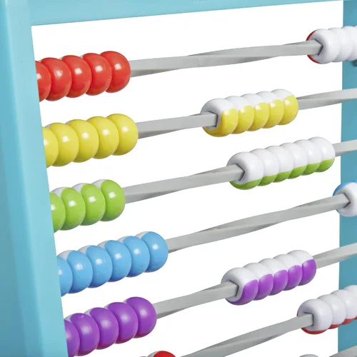 Vista 7 de hand2mind Ábaco de plástico que cambia de color de 100 cuentas, juego de 1