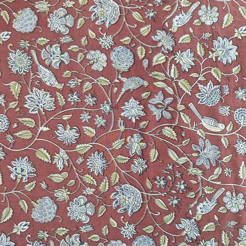 Vista 17 de AVKA Studio Tela con Estampado de Bloques a Mano por Yarda - PRECORTADA 1 Yarda 42 Pulgadas de Ancho - Material 100% Algodón - Patrón Paisley Beige