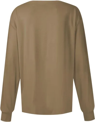 Vista 2 de Chaquetas médicas para mujer 2023 de manga larga, cárdigan abierto al frente, camisas de enfermería, con bolsillos, chaqueta de trabajo