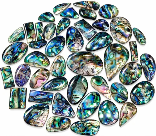 Vista 6 de Loose Gemstone Cabochons, 5 Pc Stones for Jewelry Making