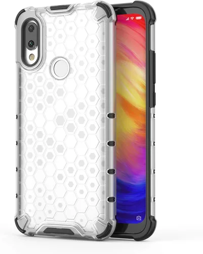 Vista 73 de Pzwoxukhov Funda compatible con Redmi A1, compatible con Redmi A2 Honeycomb Anti-caída Absorción de Golpes Negro
