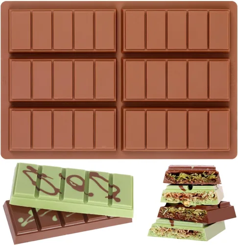 Vista 19 de Moldes de silicona para bombas de chocolate caliente de 24 agujeros, 2 paquetes de mini moldes de semiesfera de 1 pulgada de media esfera para hacer