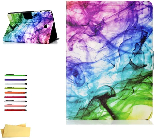 Vista 12 de Funda UUcovers para Galaxy Tab A 8.0 con cierre magnético, ajustado, función atril y tarjetero, con función de encendido y apagado automático, 8