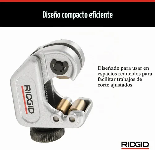 Vista 15 de Cortador de tubería RIDGID modelo 103 1/8 pulg x 5/8 pulg.