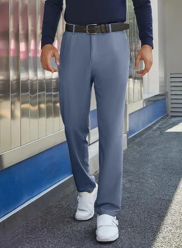 Vista 6 de JMIERR Pantalones de golf para hombre, elásticos, ajustados, para correr, viajes, trabajo, pantalones de vestir chinos para hombre