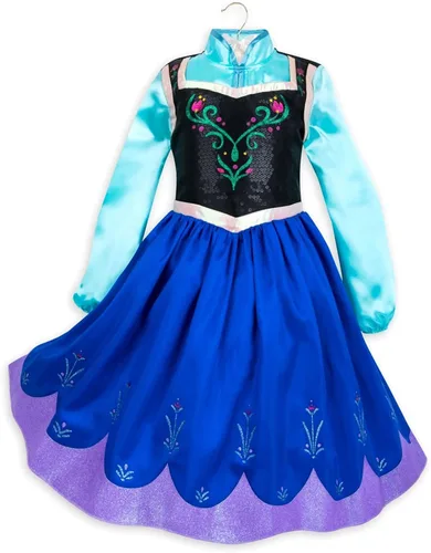 Vista 3 de Disfraz Anna para niños - Frozen