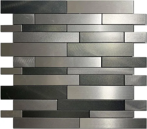 Vista 10 de 10 hojas de azulejos despegar y pegar para salpicadero de cocina, azulejos de mosaico autoadhesivos, para pegar en tocadores de baño, decoración