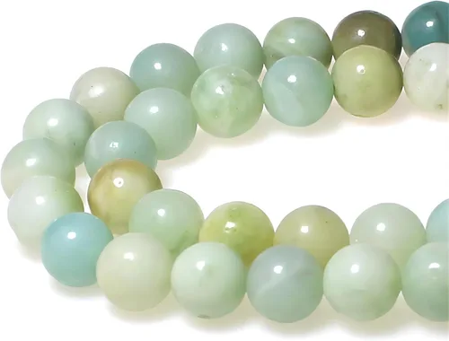Vista 24 de MJDCB Cuentas de Turquesa Africana Natural Redondas Piedras Sueltas para Hacer Joyas Pulsera Collar Accesorio DIY 15" (4mm)