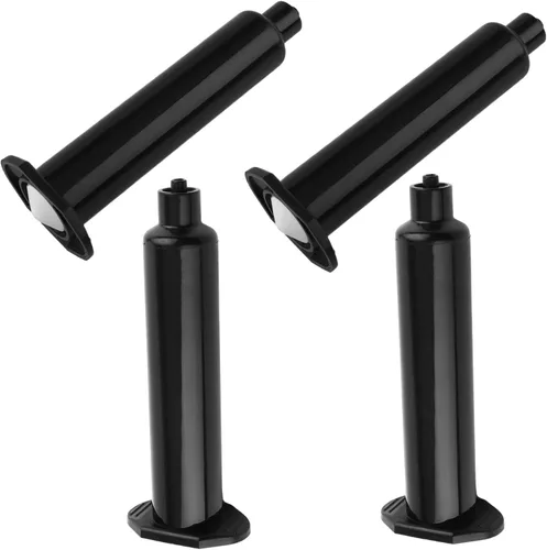 Vista 8 de Auniwaig 5 unids 3cc dispensador de soldadura pegamento conos accesorios 0.1 fl oz máquina dispensadora tubo adhesivo negro dispensador líquido