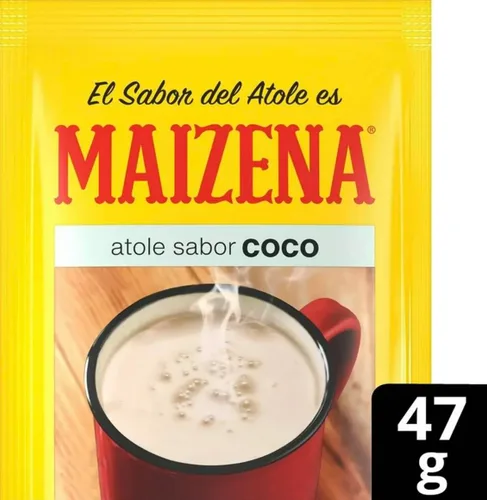 Vista 4 de Maizena sabor coco 1.66 oz sabor coco 6 pk