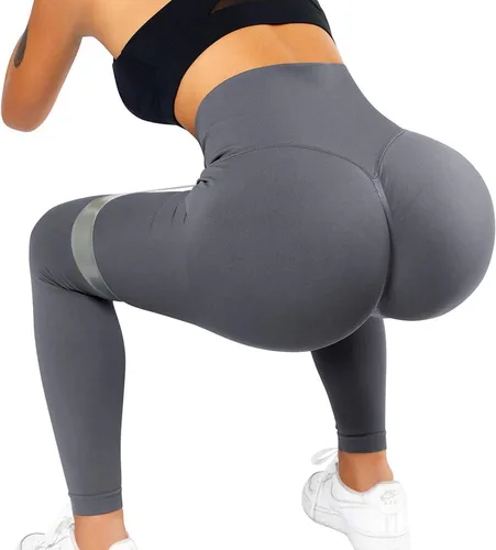 Vista 4 de JGS1996 Women Scrunch Butt Lifting Seamless Leggings Booty High Waisted Workout Yoga Pants