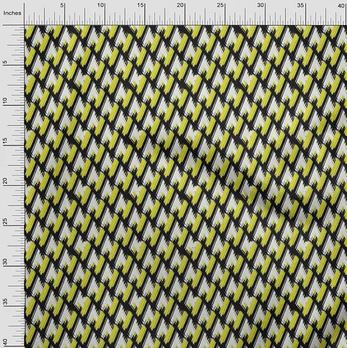 Vista 3 de oneOone Cotton Flex Light Green Fabric Abstracts Sewing Material Print Fabric By The Yard 40 Inch Wide-9Y2