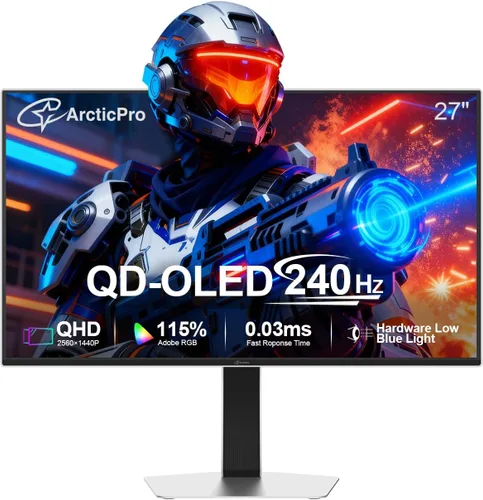 Vista 11 de ArcticPro Monitor para juegos de 22 pulgadas 144Hz, monitor de computadora