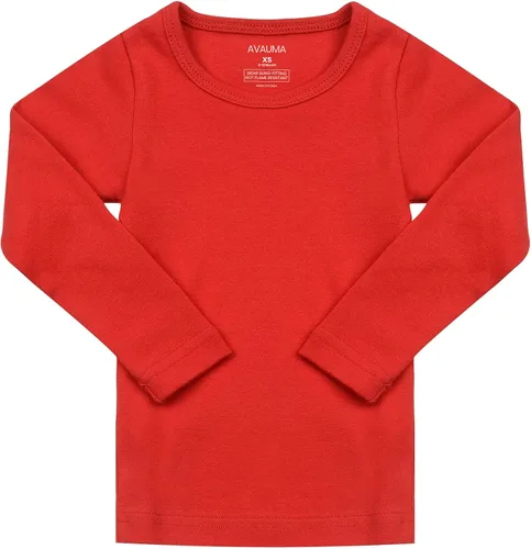 Vista 103 de AVAUMA - Pijama para niños y niñas de algodón básico para uso diario