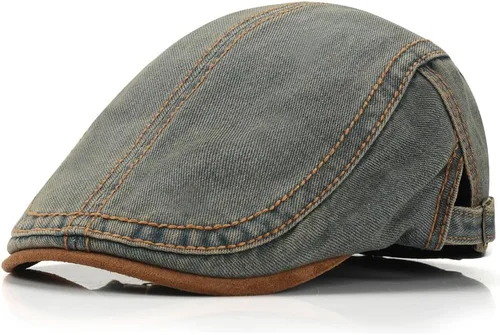 Vista 12 de Gorra de tweed de espiga para hombre, gorra plana de Ivy Gatsby, gorra de taxi ajustable para mujer
