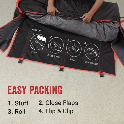 Vista 6 de Coleman Skylodge Instant Tent with Rainfly, Family Tent Sets Up in a Minute, Includes Pre-Attached Poles & Carry Bag, Made of PFAS-Free