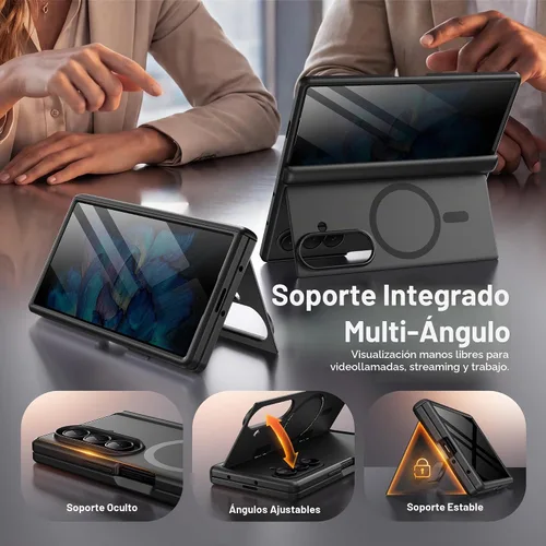 Vista 2 de BERFY Funda para Samsung Galaxy Z Fold 7, compatible con MagSafe