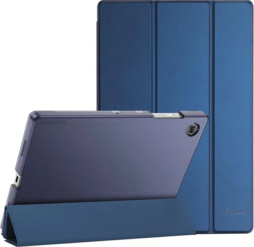 Vista 9 de ProCase Funda Inteligente para Galaxy Tab A8 10.5, Carcasa Trasera Dura Delgada con Soporte Funda Protectora Inteligente para Galaxy Tab A8 10.5