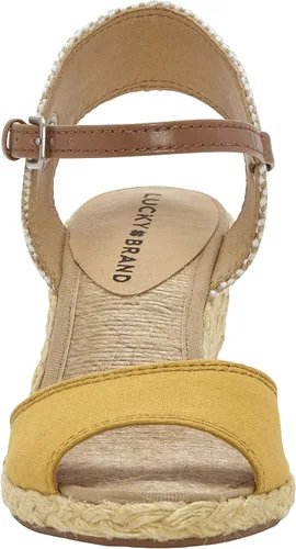 Vista 5 de Lucky Brand Sandalias de cuña Kyndra para mujer