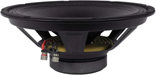 Vista 6 de Rockville RVP12W4 600W 12" Subwoofer de DJ PA Raw de 4 ohm, cono reforzado con fibra, alta excursión, graves profundos, para actuaciones en vivo