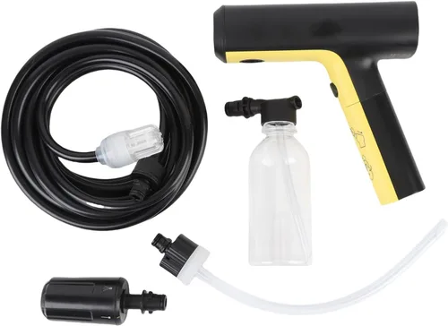 Vista 6 de Cordless Pressure Washer, Portable Power Washer, Electric Power Cleaner with 5-in-1 Nozzle & 3 Gears, Ideal for Car, Garden & Home with 18000mah Li