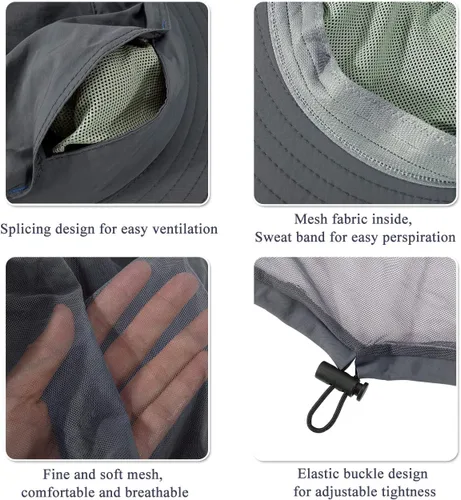 Vista 7 de FALETO T Safari - Gorro de pesca para hombre