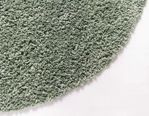 Vista 107 de Unique Loom Colección Davos Shag - Alfombra Lino