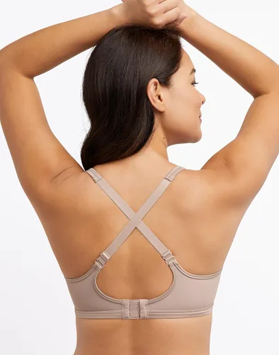 Vista 3 de Bali Brasier convertible One Smooth U Lace Minimizer, con aros y cobertura completa para mujer