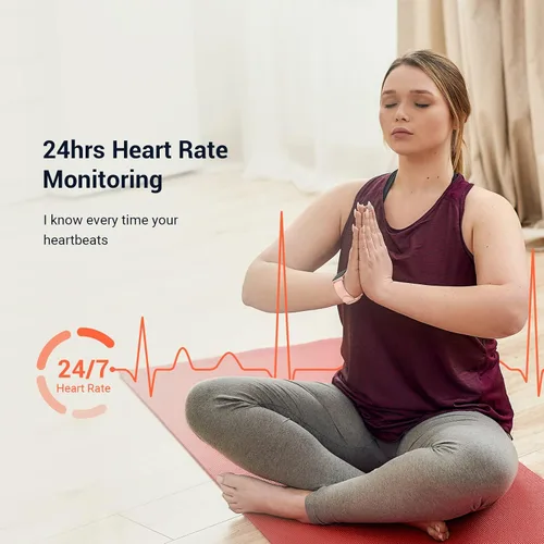 Vista 3 de Vilsaw Smart Watch Fitness Smartwatch with Heart Rate Monitor Sleep Monitor Health and Fitness Tracker with SpO2 Compatible with iPhone and Android