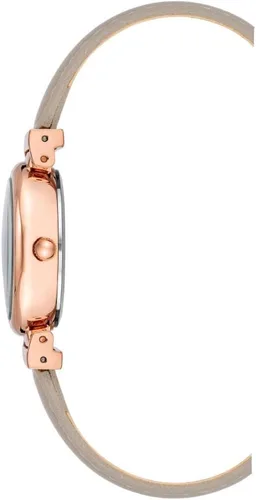Vista 3 de Anne Klein Reloj con correa de cuero para mujer