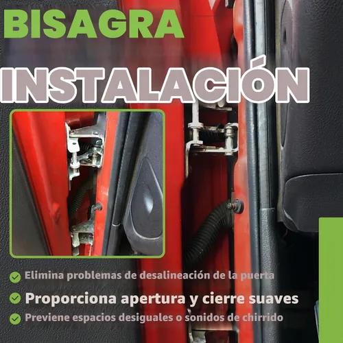 Vista 3 de Bisagra de puerta inferior delantera izquierda o derecha compatible con Dodge Ram (1500 1996-2001, 2500 3500 1996-2002) 1 pieza de repuesto