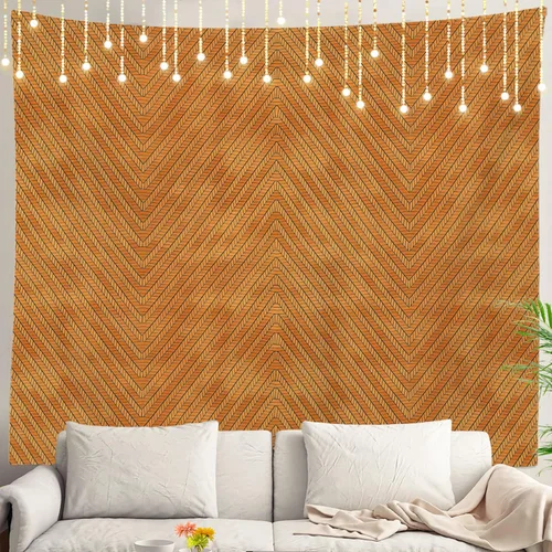 Vista 28 de Shrahala Retro Paint Abstract Tapestry, White Gold Oil Painted Work Rustic Wall Hanging Hd Print Polyester Backdrop For Dorm Room Bedroom 30 X 40 In