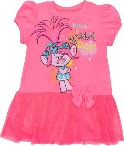 Vista 2 de DreamWorks Trolls Poppy - Conjunto de camiseta y leggings para bebés a niños pequeños