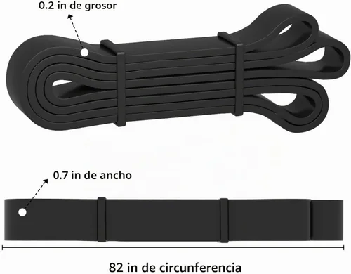 Vista 2 de Resistance Bands, Pull Up Bands, Pull Up Assist Band Exercise Bands for Men & Women Working Out, Body Stretching, Physical Therapy, Muscle Training