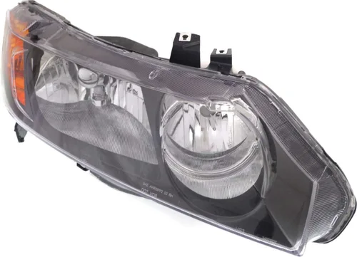 Vista 4 de Garage-Pro Faro delantero lateral del conductor y del pasajero para Honda Civic 2006-2008 Sedan halógeno compatible con DX, DX-G, EX, GX, LX, MUGEN