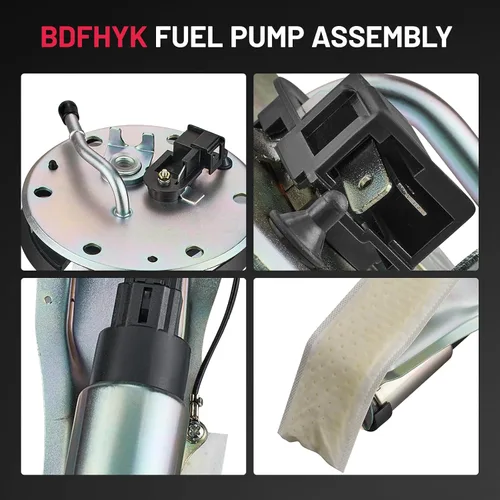 Vista 2 de BDFHYK Conjunto de módulo de bomba de combustible eléctrica compatible con Honda Civic 1992-1995 1.5L l4, 1.6L l4, compatible con Acura Integra