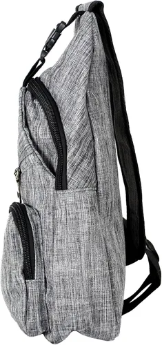 Vista 52 de Nupouch Mochila cruzada antirrobo, carga USB, mochila ligera para viajes, senderismo, todos los días