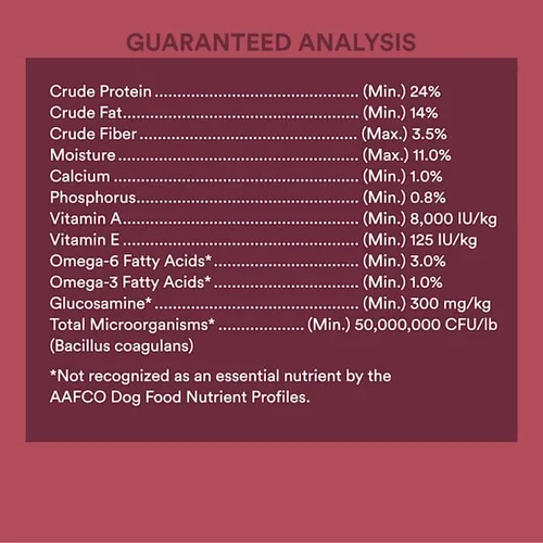 Vista 4 de WholeHearted by Petco - Receta de carne de cerdo y cordero sin granos, comida seca para perros, 40 libras.