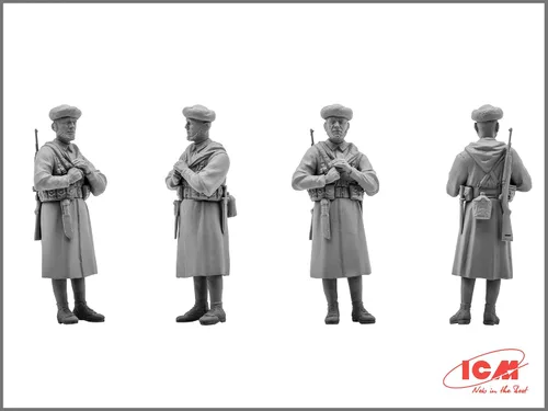Vista 7 de ICM Models 1/35 Rifles Goumier marroquíes (1943) Kit