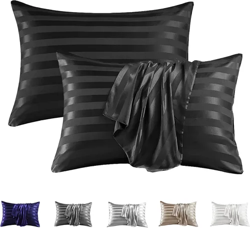 Vista 300 de MR&HM - Funda de almohada de satén
