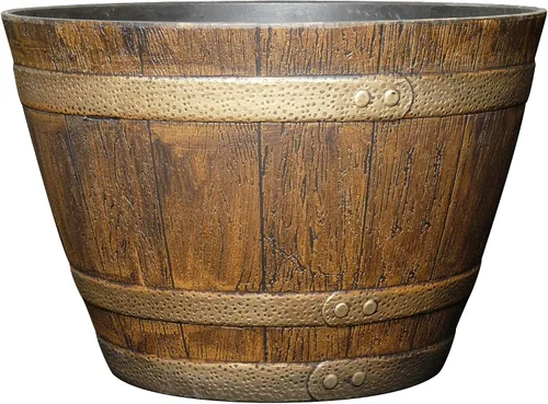 Vista 9 de Classic Home and Garden 74 Barril de whisky, 9 ", roble angustiado