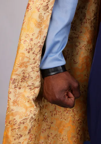 Vista 7 de Disfraz Plus Size de Star Wars Lando Calrissian para Hombre Multicolor