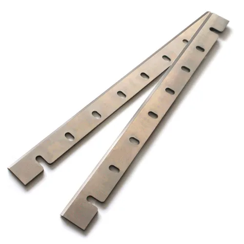 Vista 9 de OSCARBIDE Cuchillas cepilladoras HSS de 13", juego de 3 piezas, para DeWalt DW735/DW735X, cuchillos de repuesto DW7352 plateado
