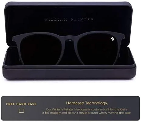 Vista 7 de William Painter Gafas de sol polarizadas The Oasis, para hombres y mujeres