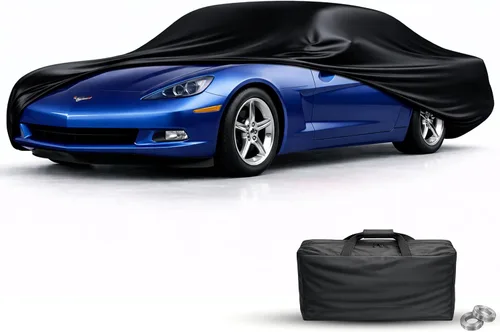 Vista 11 de Chevrolet Corvette - Funda de coche para C1 (1953-1957), resistente a los arañazos, cubierta de automóvil para interiores, material ultra suave