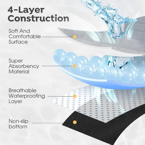 Vista 4 de Veehoo Cama Elevada Original para Perros de Exterior, Catre Elevado Refrescante para Perros Grandes, Plataforma de Hamaca Portátil de Pie
